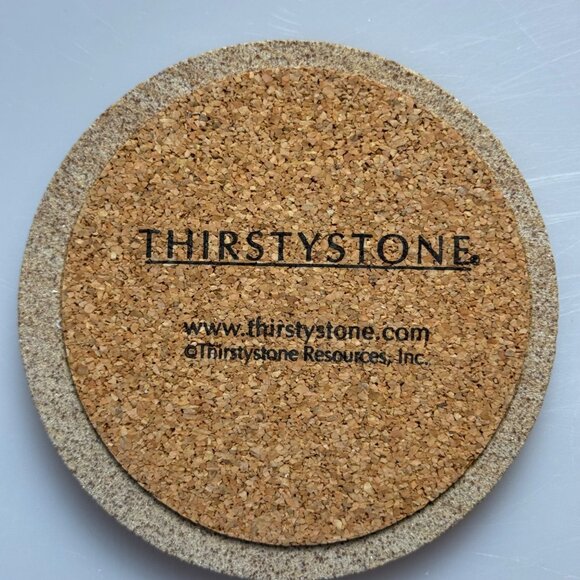 Thirstystone Natural Solid Sandstone Coasters Set Of 4 Chickens Design - Picture 6 of 14